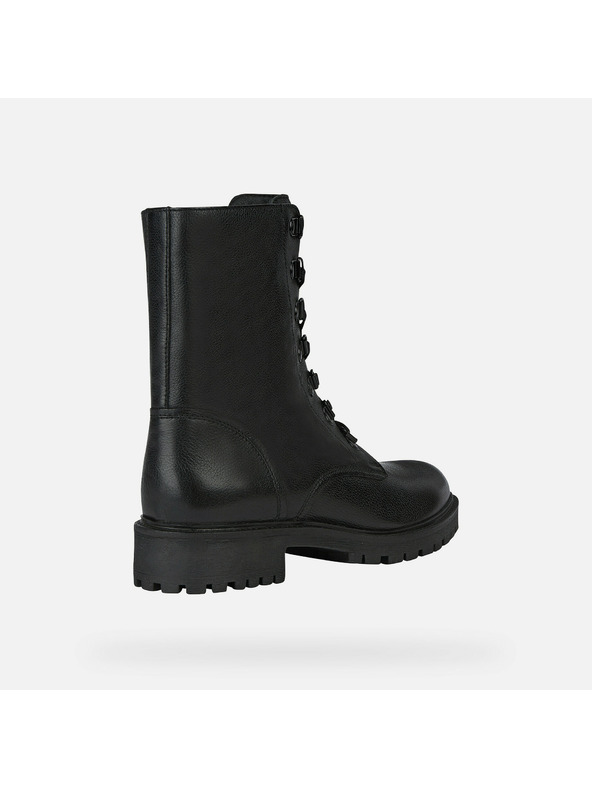 Geox Čierna dámska členkové topánky Geox Hoara