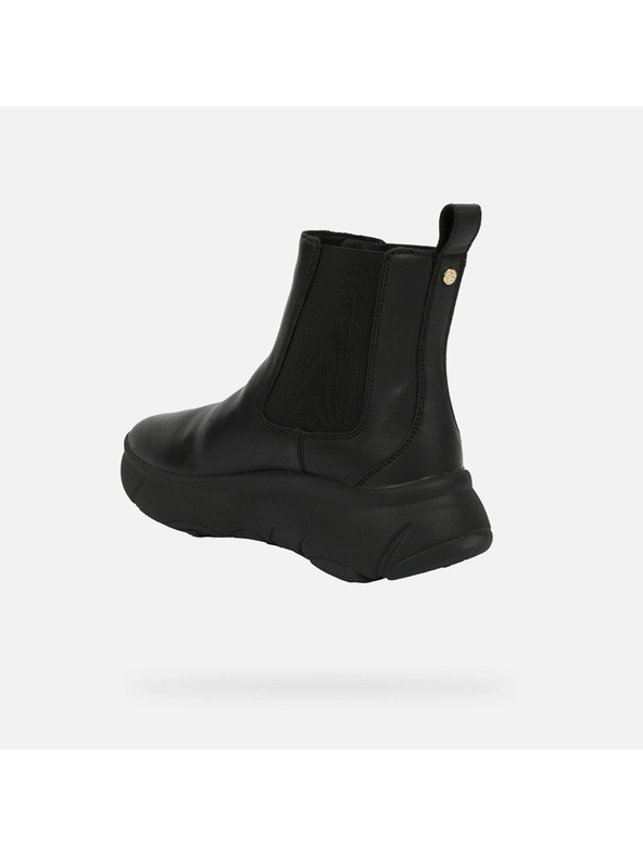 Geox Čierne dámske členkové topánky Geox Nebula 2.0 X