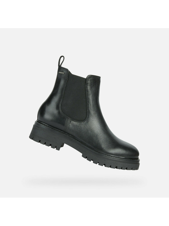 Geox Čierne dámske členkové topánky Geox Iridea B ABX