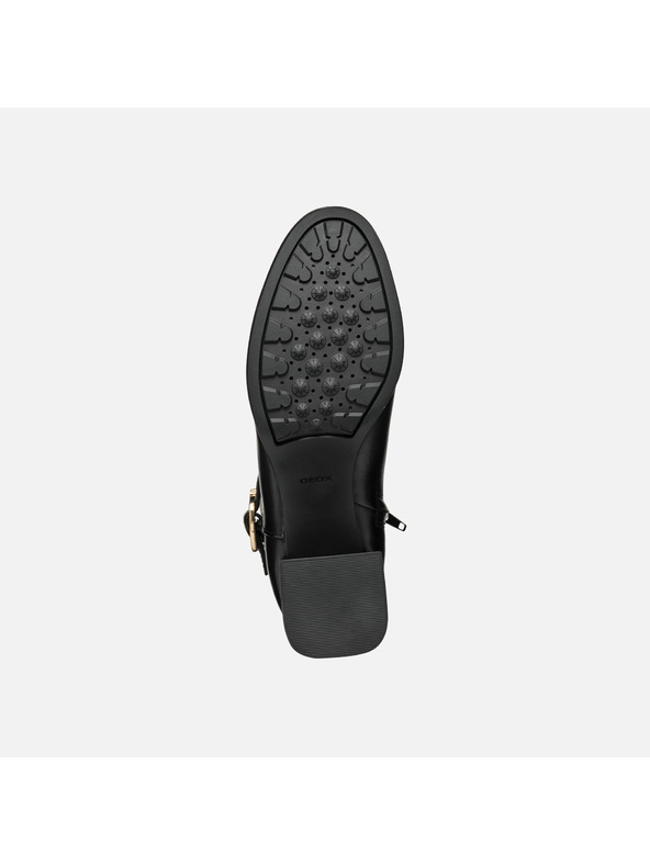 Geox Čierne dámske členkové topánky Geox Walk Pleasure 55