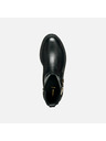 Geox Čierne dámske členkové topánky Geox Iridea