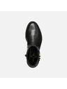 Geox Čierne dámske členkové topánky Geox Walk Pleasure
