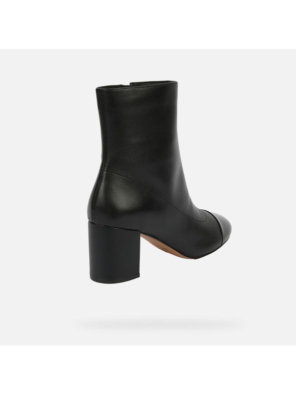 Geox Čierne dámske členkové topánky Geox Virnilisa 65