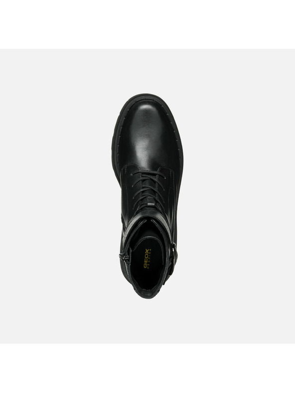Geox Čierne dámske členkové topánky Geox Felleny
