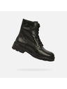 Geox Čierne dámske členkové topánky Geox Swelen