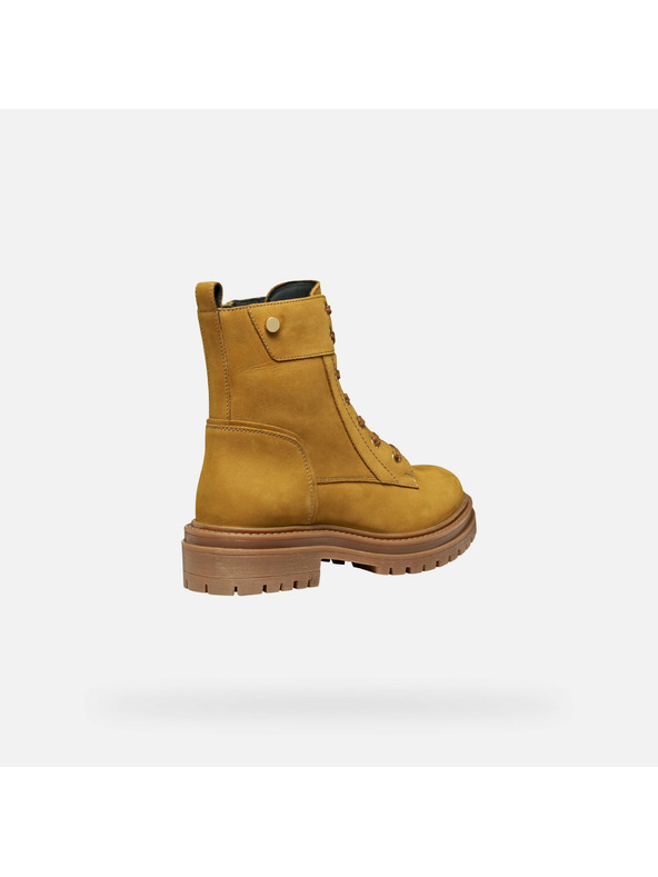 Geox Žltá dámska členkové topánky Geox Iridea