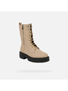 Geox Béžové dámske členkové topánky Geox Spherica EC7