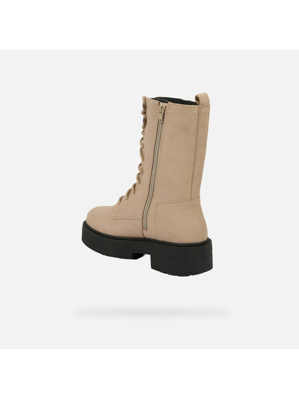 Geox Béžové dámske členkové topánky Geox Spherica EC7