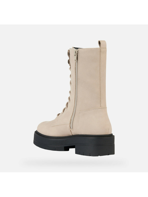 Geox Béžové dámske členkové topánky Geox Spherica EC7