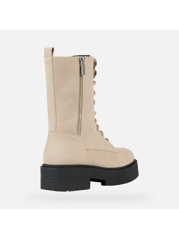 Geox Béžové dámske členkové topánky Geox Spherica EC7