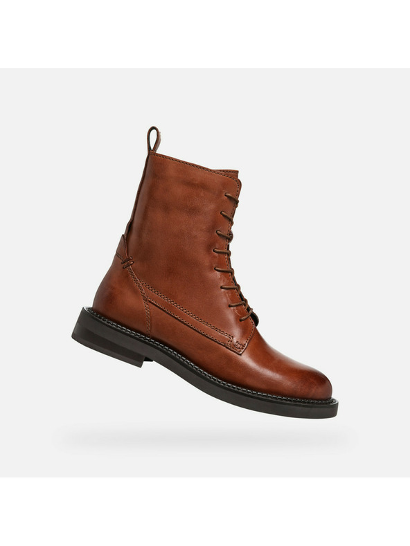 Geox Svetlo hnedé dámske členkové topánky Geox Serilda