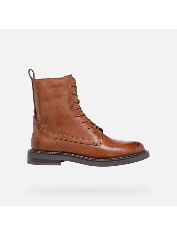 Geox Svetlo hnedé dámske členkové topánky Geox Serilda