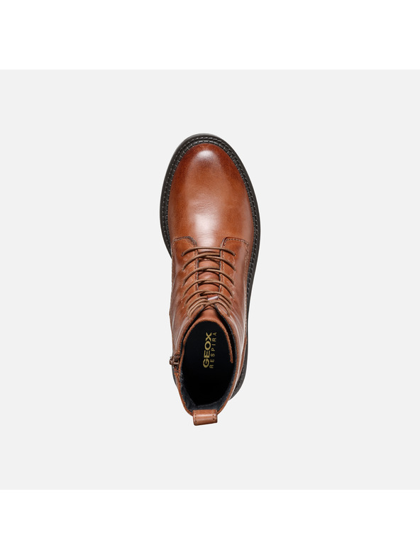 Geox Svetlo hnedé dámske členkové topánky Geox Serilda