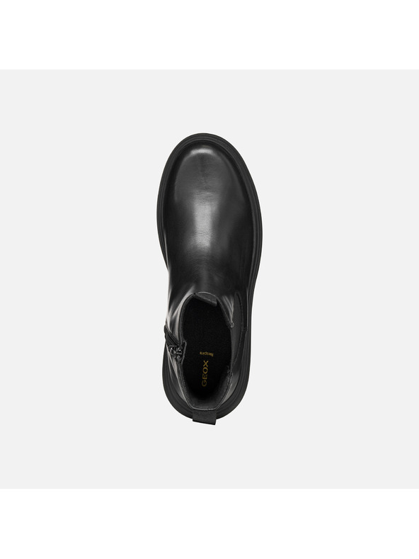 Geox Čierne dámske členkové čižmy Geox Lamidie + Grip ABX