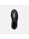 Geox Čierne dámske členkové čižmy Geox Lamidie + Grip ABX