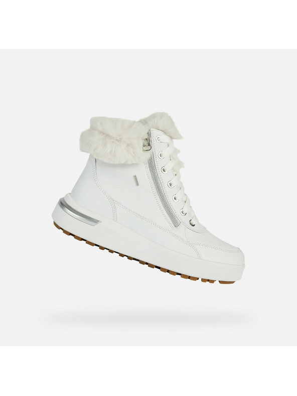 Geox Biele dámske členkové topánky Geox Dalyla ABX