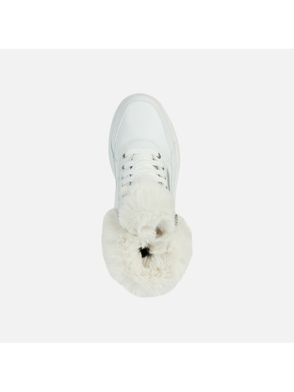 Geox Biele dámske členkové topánky Geox Dalyla ABX