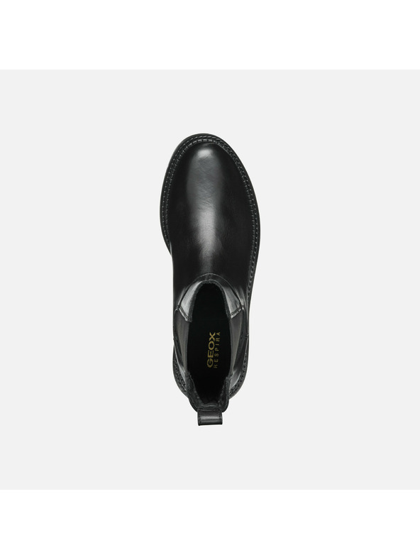 Geox Čierne dámske členkové topánky Geox Serilda