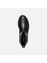 Geox Čierne dámske členkové topánky Geox Serilda