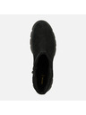 Geox Čierne dámske členkové topánky Geox Pluette
