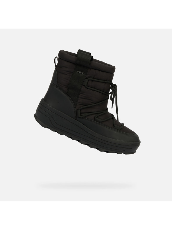 Geox Čierne dámske členkové topánky Geox Milleiny B ABX