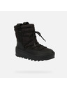 Geox Čierne dámske členkové topánky Geox Milleiny B ABX