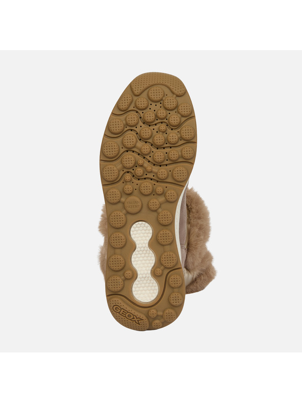 Geox Hnedé dámske členkové topánky Geox Spherica Actif X2