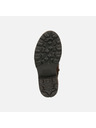Geox Tmavohnedé dámske členkové topánky Geox Norize