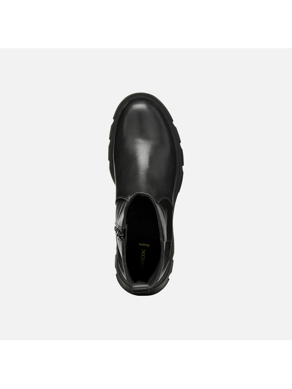 Geox Čierne dámske členkové topánky Geox Pluette