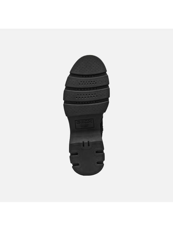 Geox Čierne dámske členkové topánky Geox Pluette