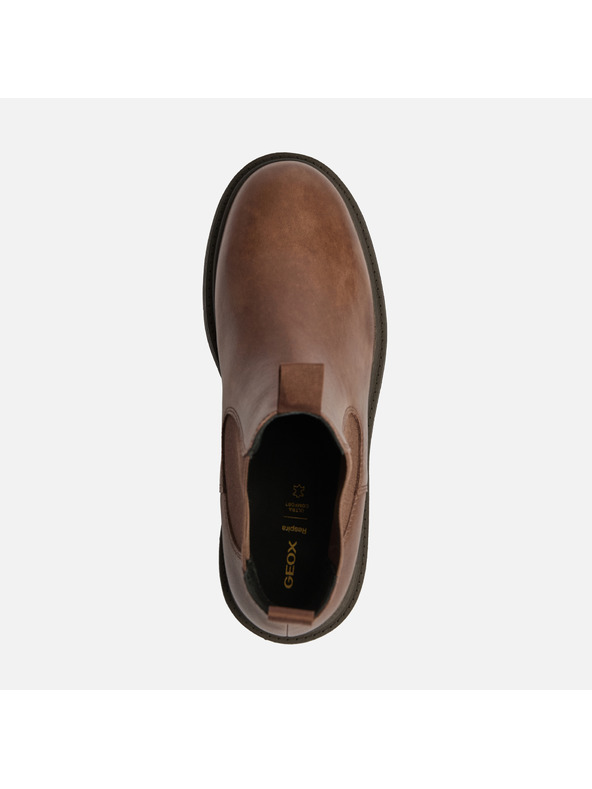 Geox Hnedé dámske členkové topánky Geox Spherica EC7