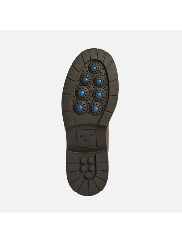 Geox Hnedé dámske členkové topánky Geox Spherica EC7