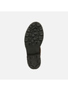 Geox Tmavohnedé dámske členkové topánky Geox Norize