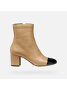 Geox Béžové dámske členkové topánky Geox Virnilisa 65