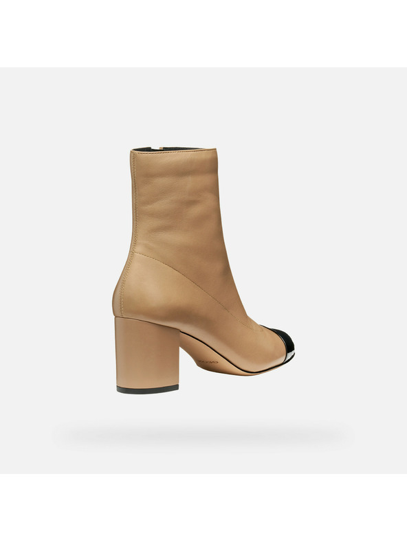 Geox Béžové dámske členkové topánky Geox Virnilisa 65