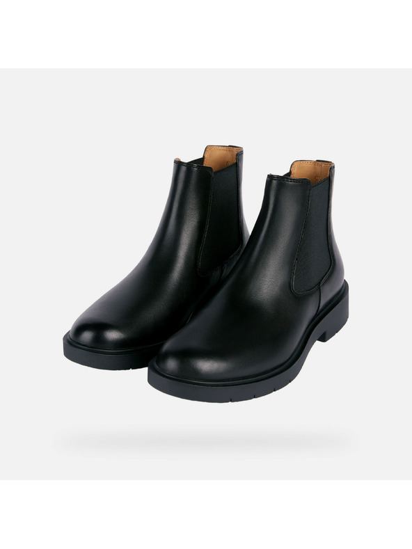 Geox Čierna dámska členková obuv Geox Spherica Ec1