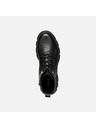 Geox Čierne dámske členkové topánky Geox Pluette