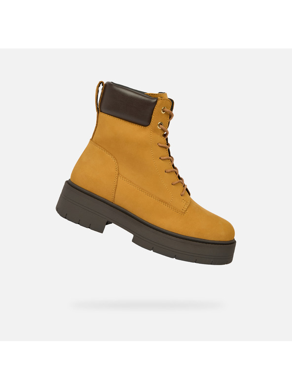 Geox Žltá dámska členkové topánky Geox Spherica EC7