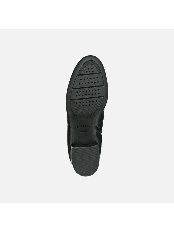 Geox Čierne dámske členkové topánky Geox Eleana