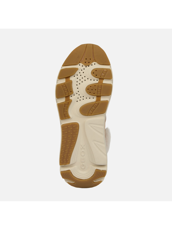 Geox Béžové dámske členkové topánky Geox Diamanta