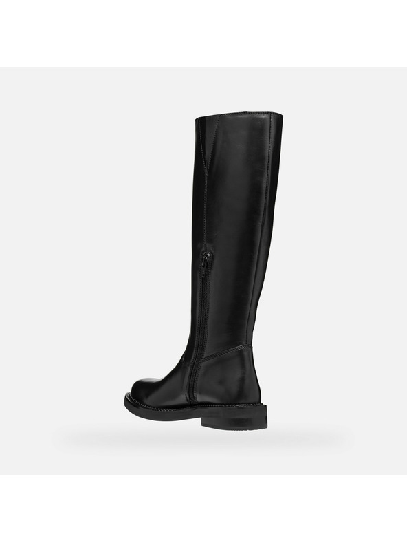 Geox Čierne dámske čižmy Geox Serilda