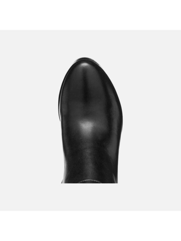 Geox Čierne dámske čižmy Geox Walk Pleasure 85