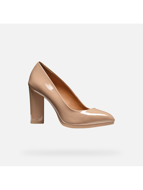 Geox Béžové dámske lodičky Geox Walk Pleasure 90