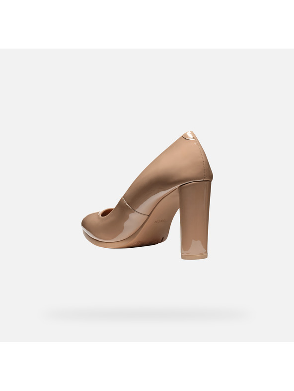 Geox Béžové dámske lodičky Geox Walk Pleasure 90
