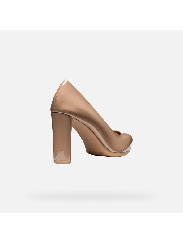 Geox Béžové dámske lodičky Geox Walk Pleasure 90
