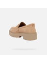 Geox Béžové dámské mokasíny Geox Spherica Ec7