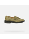Geox Khaki dámske mokasíny Geox Spherica EC1