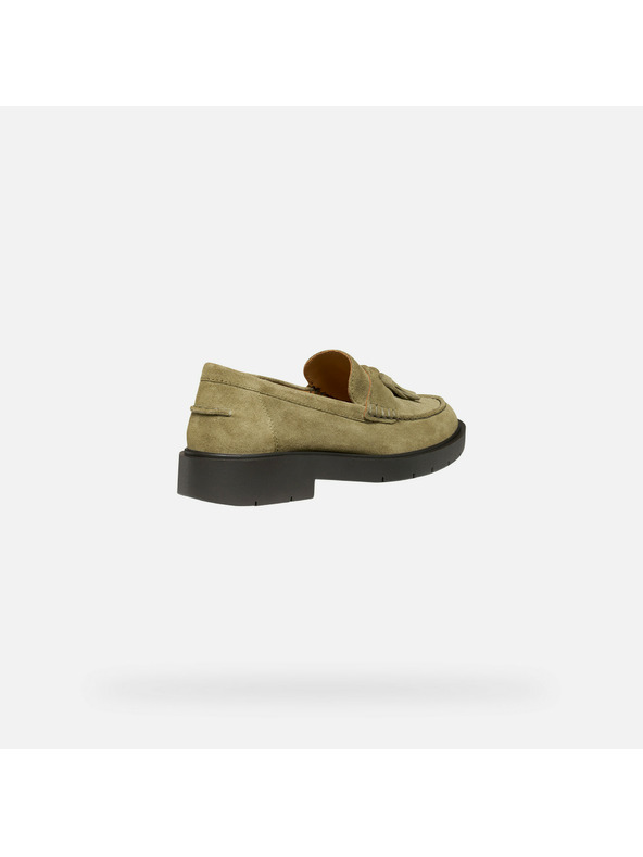 Geox Khaki dámske mokasíny Geox Spherica EC1