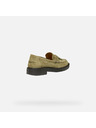 Geox Khaki dámske mokasíny Geox Spherica EC1