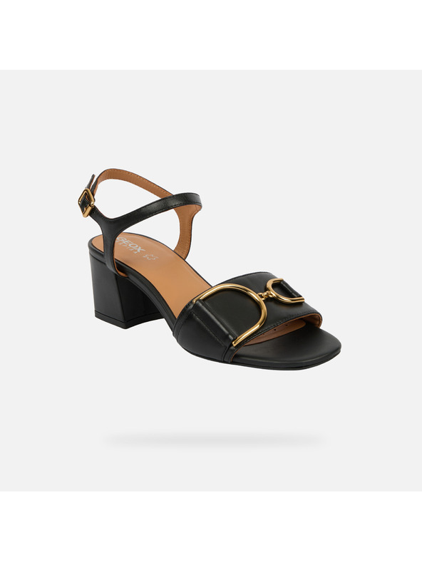 Geox Čierne dámske sandále Geox New Eraklia 50